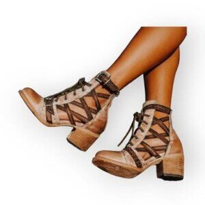 Freebird Cheyenne Booties Size 10 - Excellent Condition!